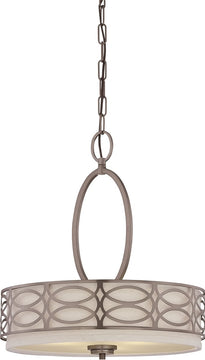 18"W Harlow 3-Light Pendant Hazel Bronze