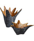 Starpetal Indoor-Outdoor Wooden Bowls Set of 2