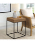 Laramie Rustic Rope Accent Table