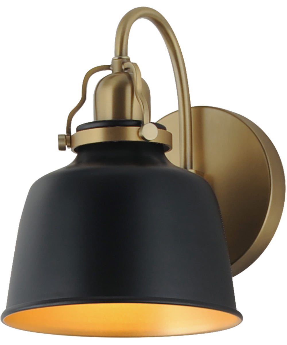 Hollis 1-Light Sconce Natural Aged Brass