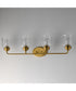 Acadia 4-Light Bath Vanity Natural Aged Brass