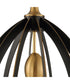 Darby 1 Light Architectural Oval Pendant