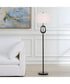 1-Light Floor Lamp with Minimalist Metal Design in Oil-Rubbed Bronze