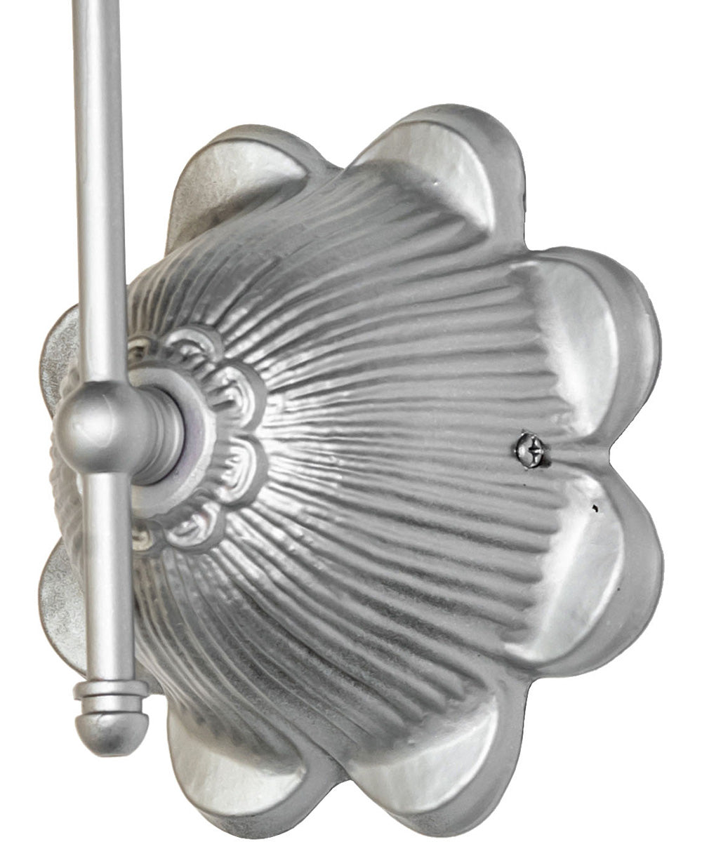 8" Wide Begonia Wall Sconce