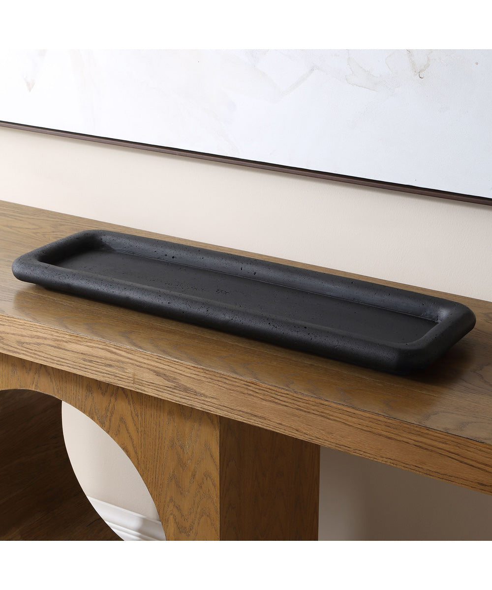 Shadowline Indoor-Outdoor Black Tray