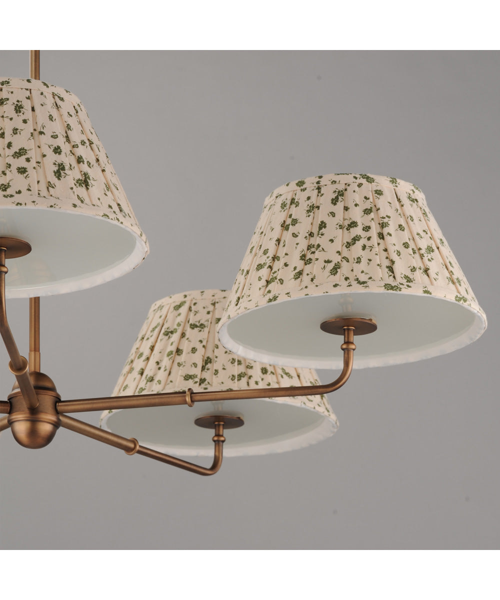 Dunbridge 5-Light Chandelier Weathered Brass
