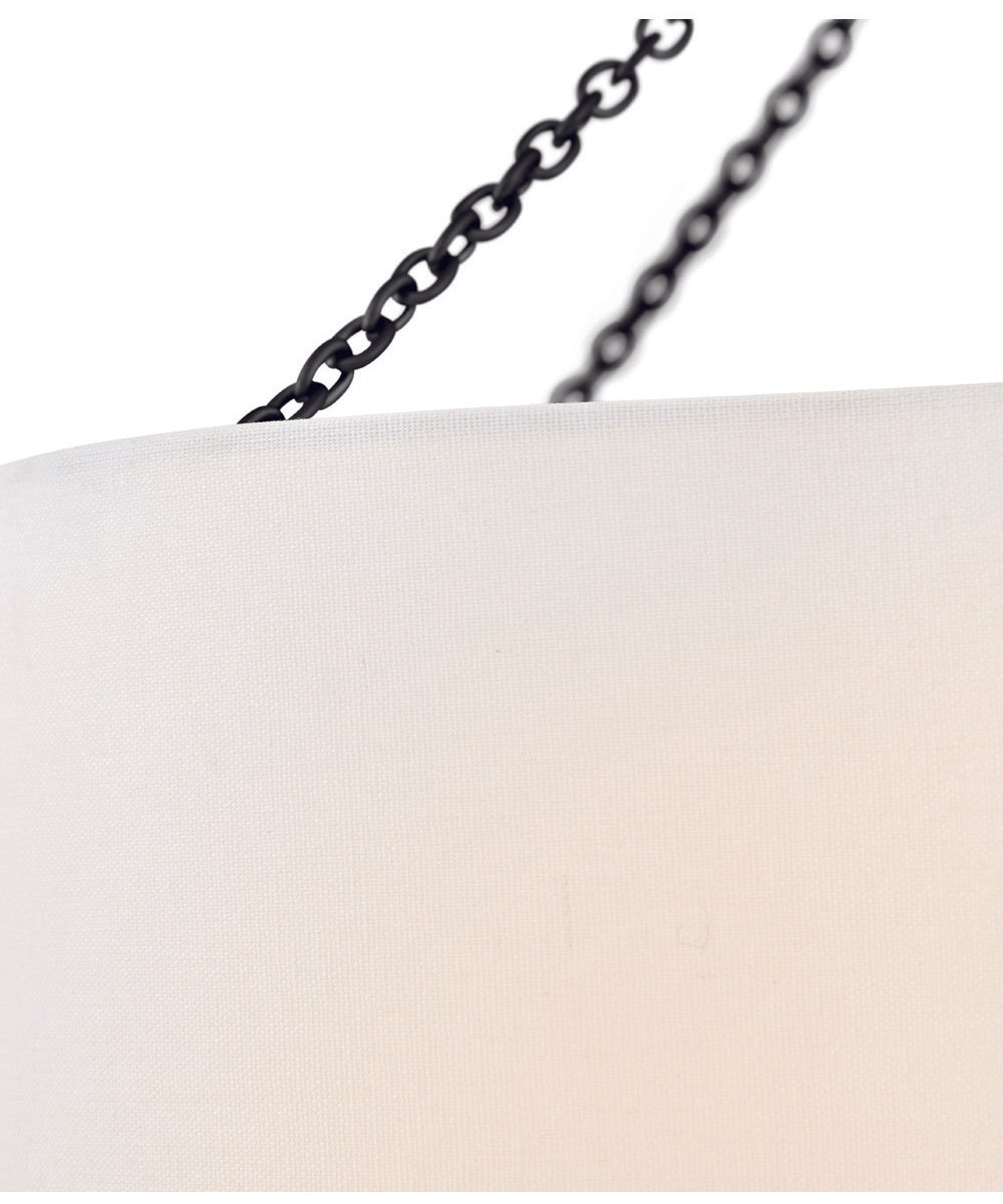 Gwen 5-Light Medium Drum Chandelier in Black