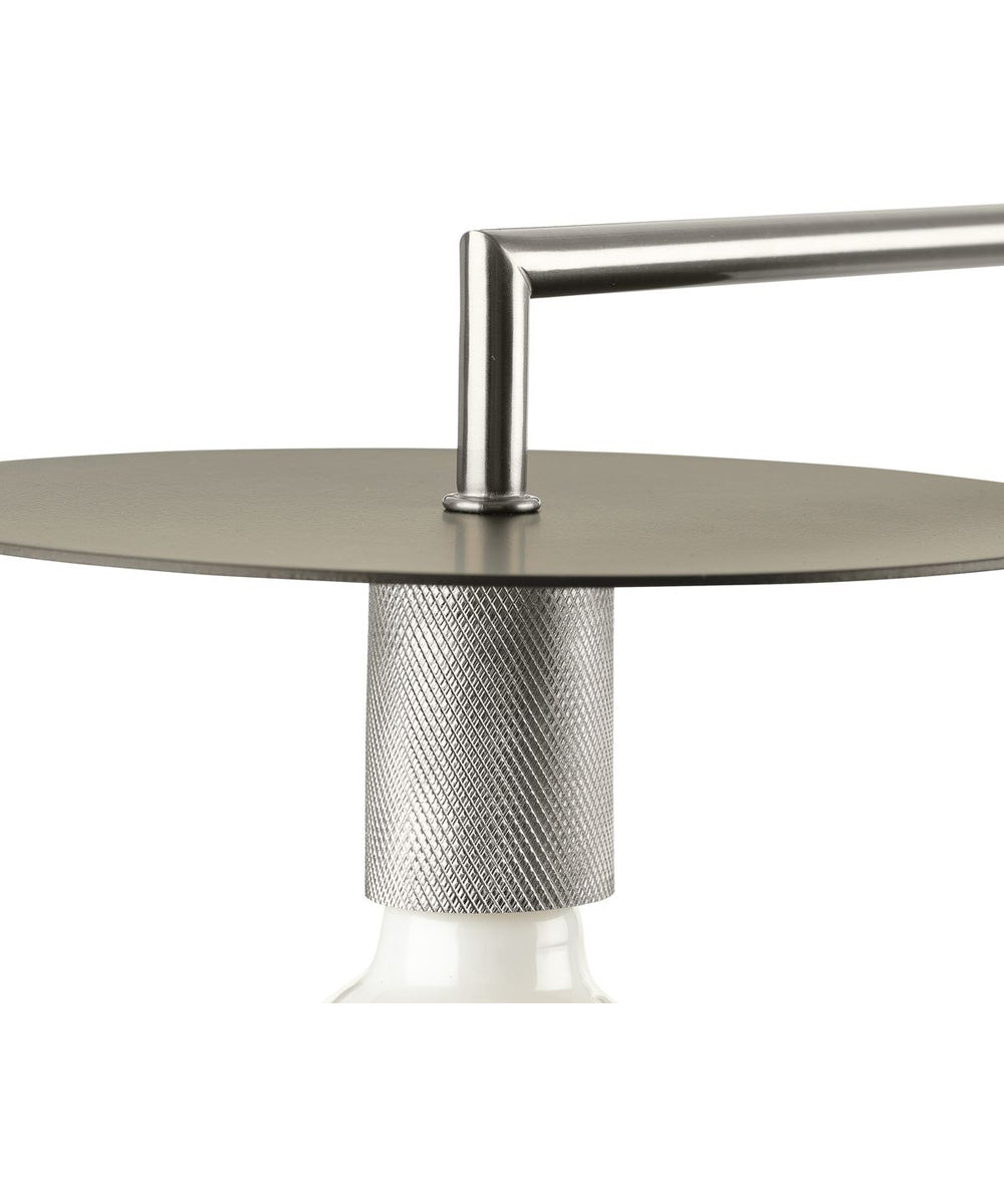 Trimble 2-Light Linear Chandelier Brushed Nickel