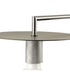 Trimble 2-Light Linear Chandelier Brushed Nickel