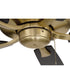 Eos Fan Satin Brass