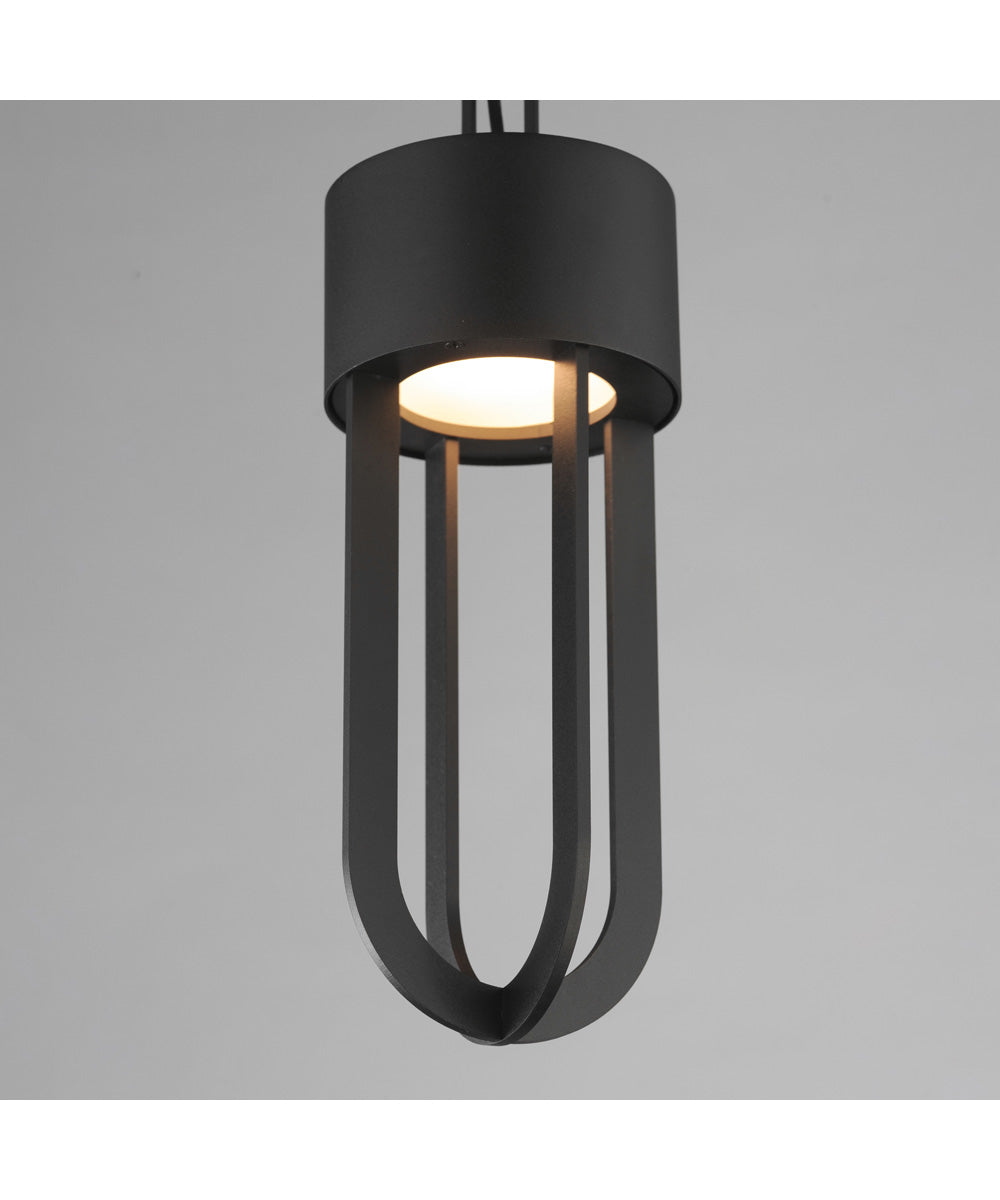 Quayside VX 14 inch  Outdoor LED Pendant Black
