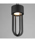 Quayside VX 14 inch  Outdoor LED Pendant Black