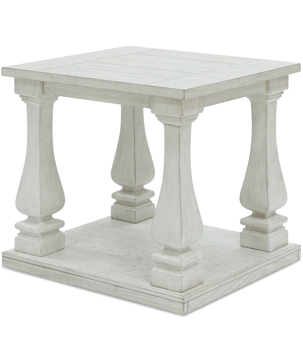 Arlendyne Rectangular End Table Antique White