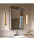 Noah 1-Light Vanity Aged Brass