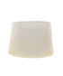 16.5x19.5x12.5 Cream Homespun/Rolled Edge Hardback Tapered Drum Lampshade