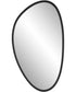 21x36" Wall Mirror Matte Black