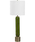 Aspis Green Glass Table Lamp