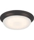 11"W Libby 1-Light LED Close-to-Ceiling Mahogany Bronze