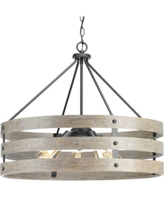 Gulliver 5-Light Coastal Pendant Light Graphite