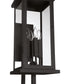 Jordan 4-Light Outdoor Lighting Textured Black