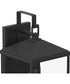 Cantley Extra Large Outdoor Wall Lantern with Clear Glass Panels Matte Black