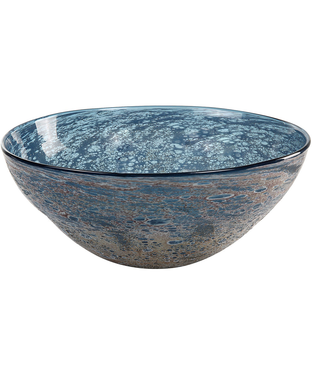 Genovesa Aqua Glass Bowl