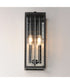 Magnus 2-Light Outdoor Wall Sconce Black