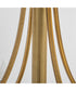 Imperial 4-light Pendant Brushed Brass