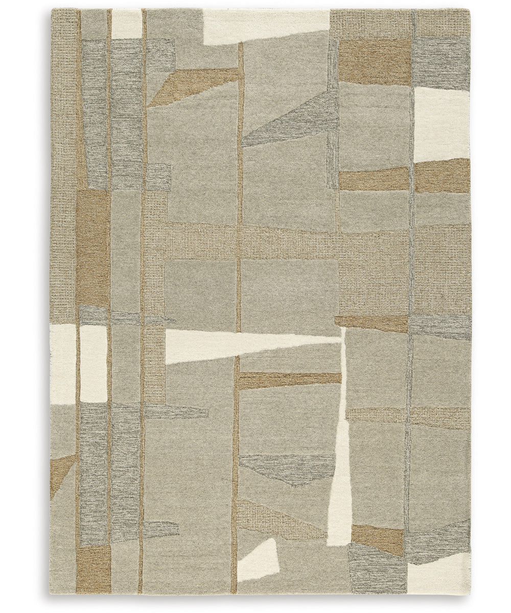Abbotton Medium Rug Taupe/Gray/Caramel