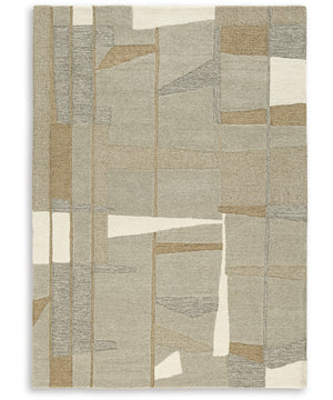 Abbotton Medium Rug Taupe/Gray/Caramel