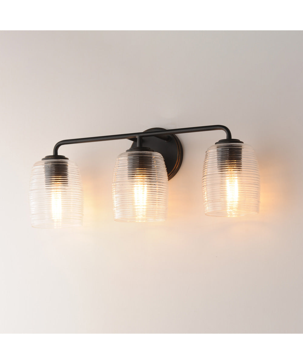 Honey 3-Light Bath Vanity Kentucky Bronze