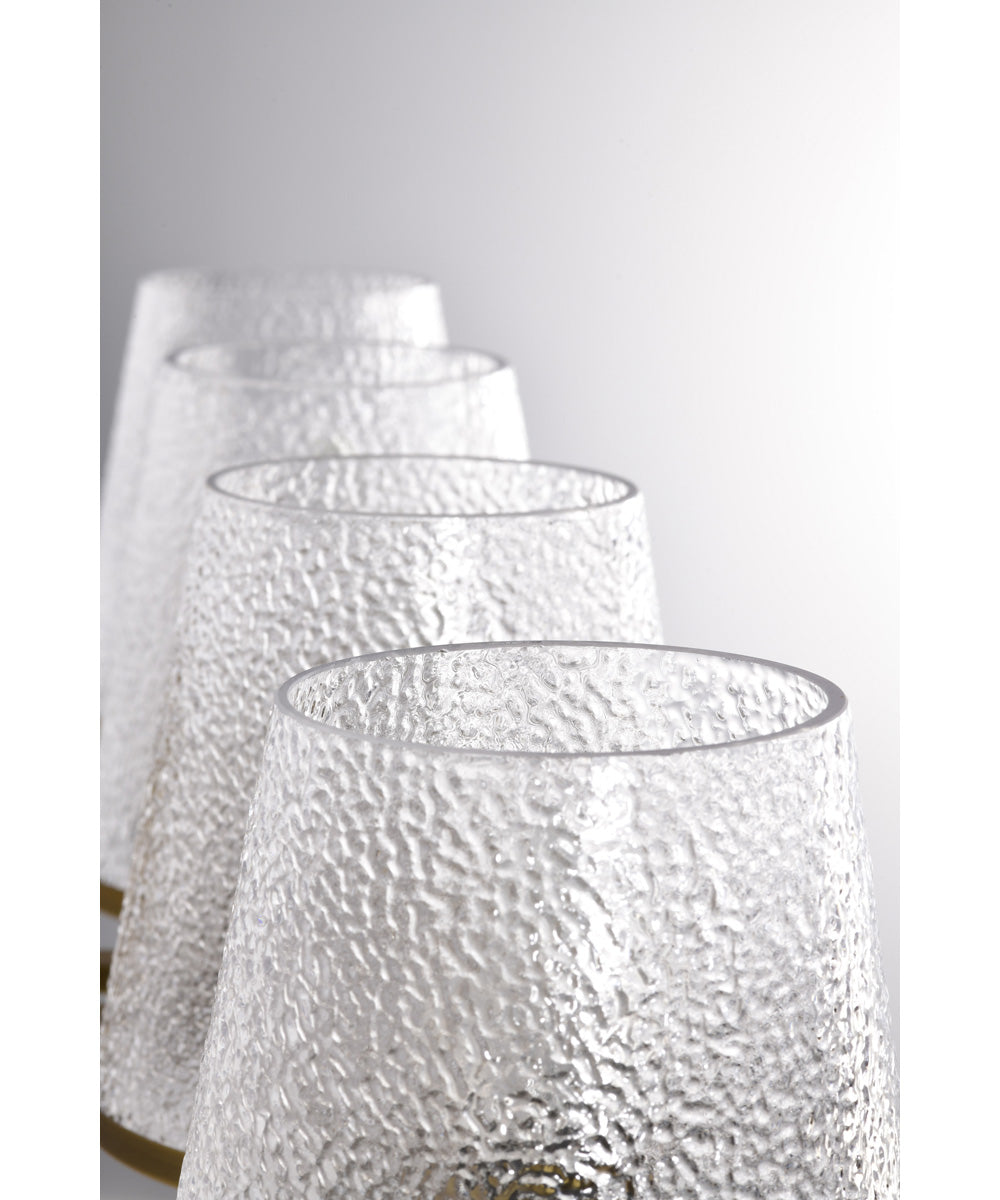 Valentine 4-Light Vanity & Wall Vintage Brass