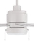 Energy Star McCoy 52" 4 Blade Ceiling Fan 1-Light Fan White
