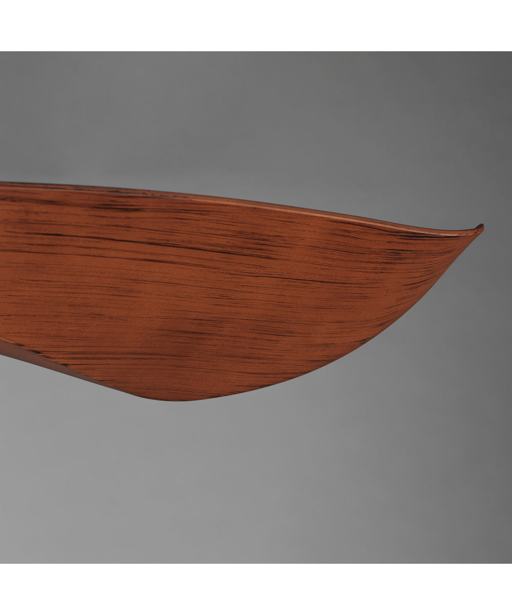 Keanu 56 inch Indoor/Outdoor Fan w LED Light Kit Black / Walnut