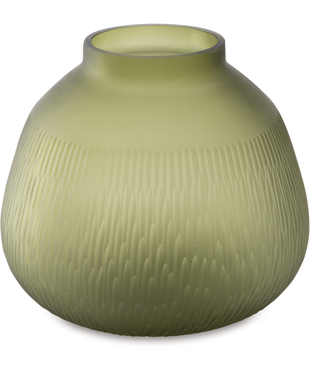 Scottyard Vase Olive Green