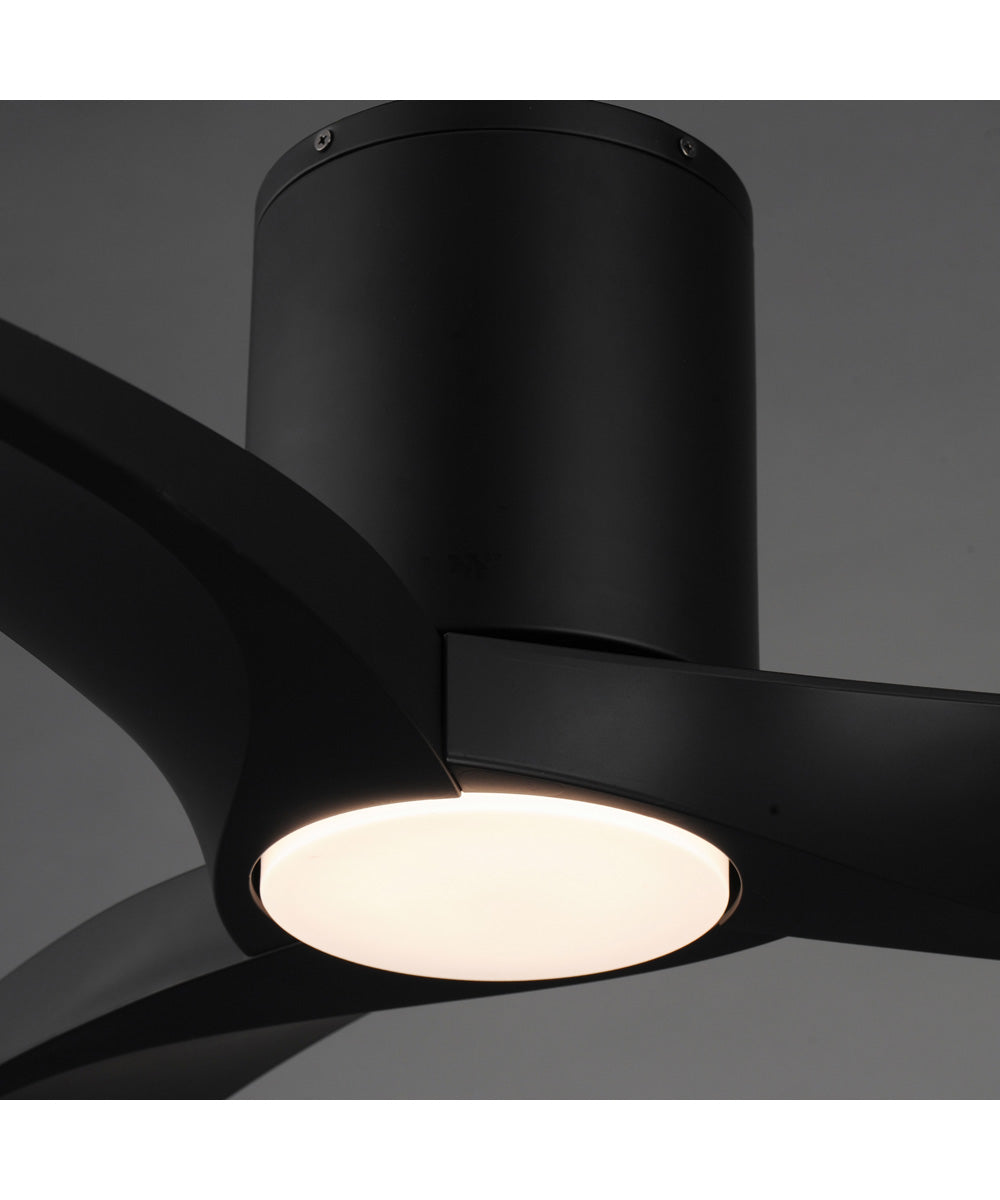 Drifter 52 inch Outdoor Hugger Fan w LED Black