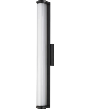 Vetra Large LED Outdoor Wall Sconce Black