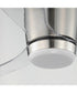 Aeris 52 inch 3-Blade Hugger Fan w LED Satin Nickel