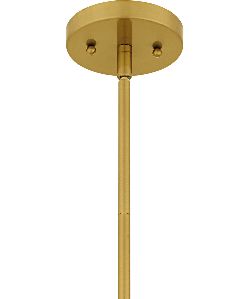 Quoizel Pendant Small 1-light Mini Pendant Brushed Gold