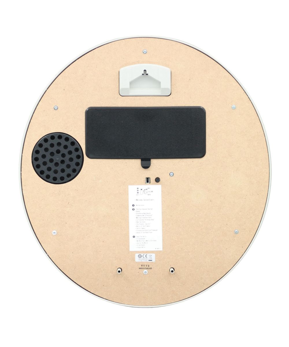 16"H Melodies in Motion Clock  with 18 Melodies