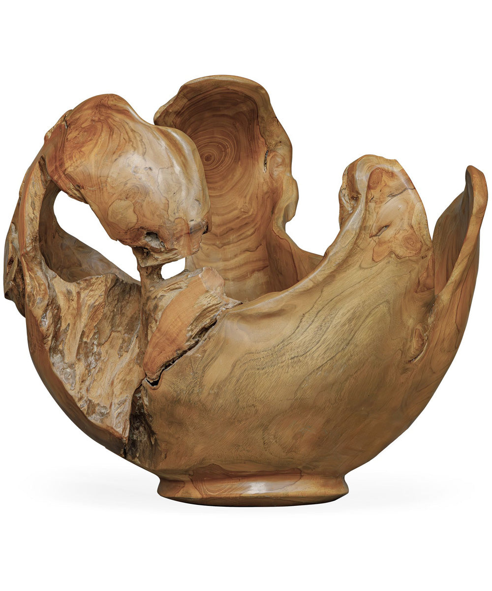 Arbor Crest Indoor-Outdoor Teak Bowl
