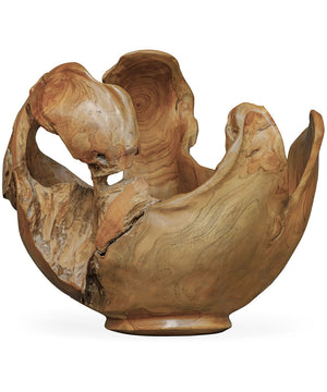 Arbor Crest Indoor-Outdoor Teak Bowl