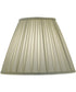 8x17x13 Ivory Shadow Box Pleat Empire Softback Lampshade