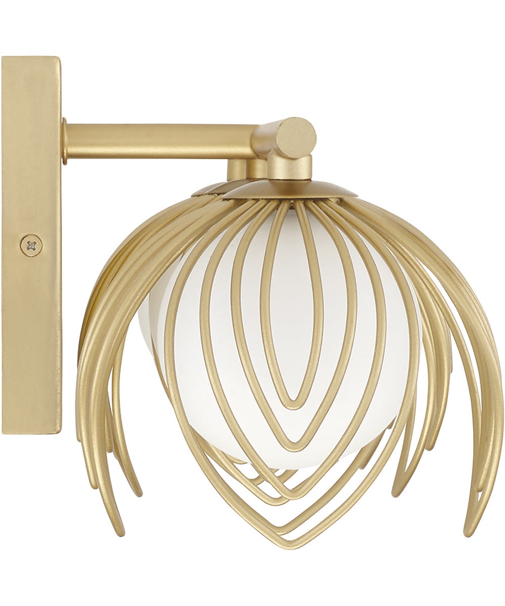 Flora 3-Light Vanity Buffed Gold
