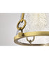 Valentine 1-Light Pendant Vintage Brass