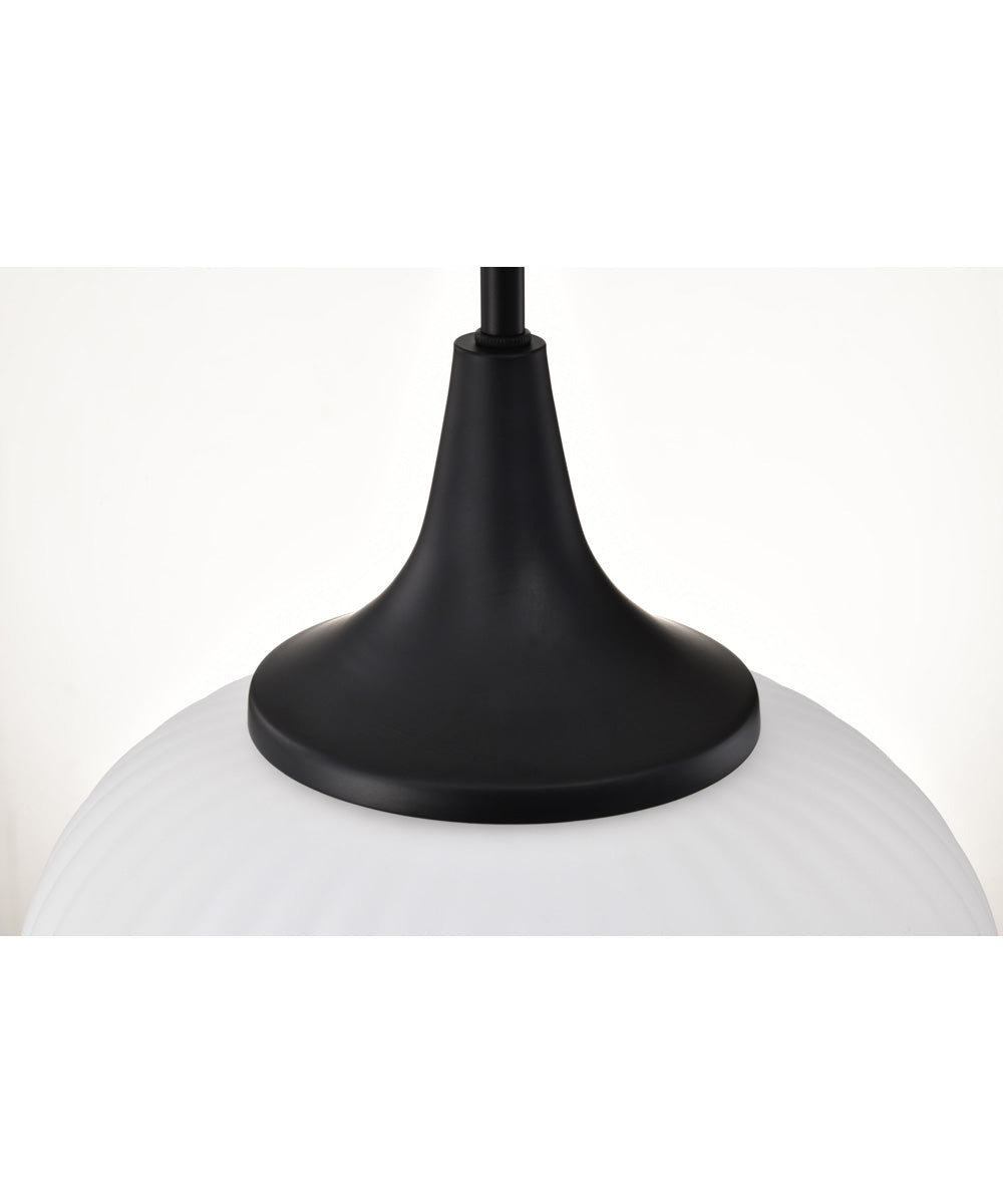 Solara 1-Light Pendant Matte Black