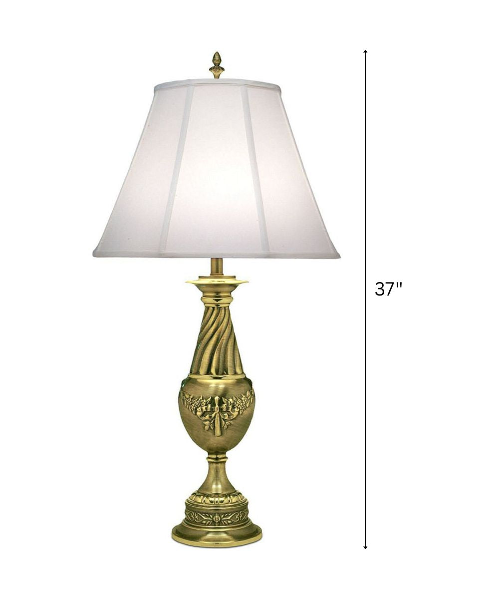 37"H 3-Way Table Lamp Florentine