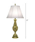 37"H 3-Way Table Lamp Florentine