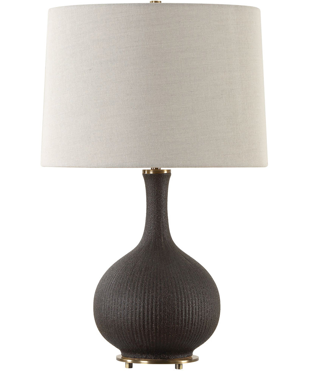 Rimini Black Glaze Table Lamp
