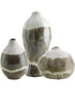 Earthflow Glazed Outdoor Vases Set of 3